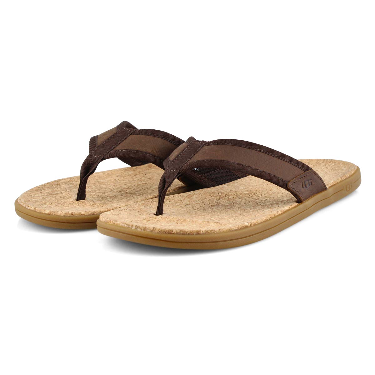 Ugg Mens Seaside Flip Thong Sandal Chestnu