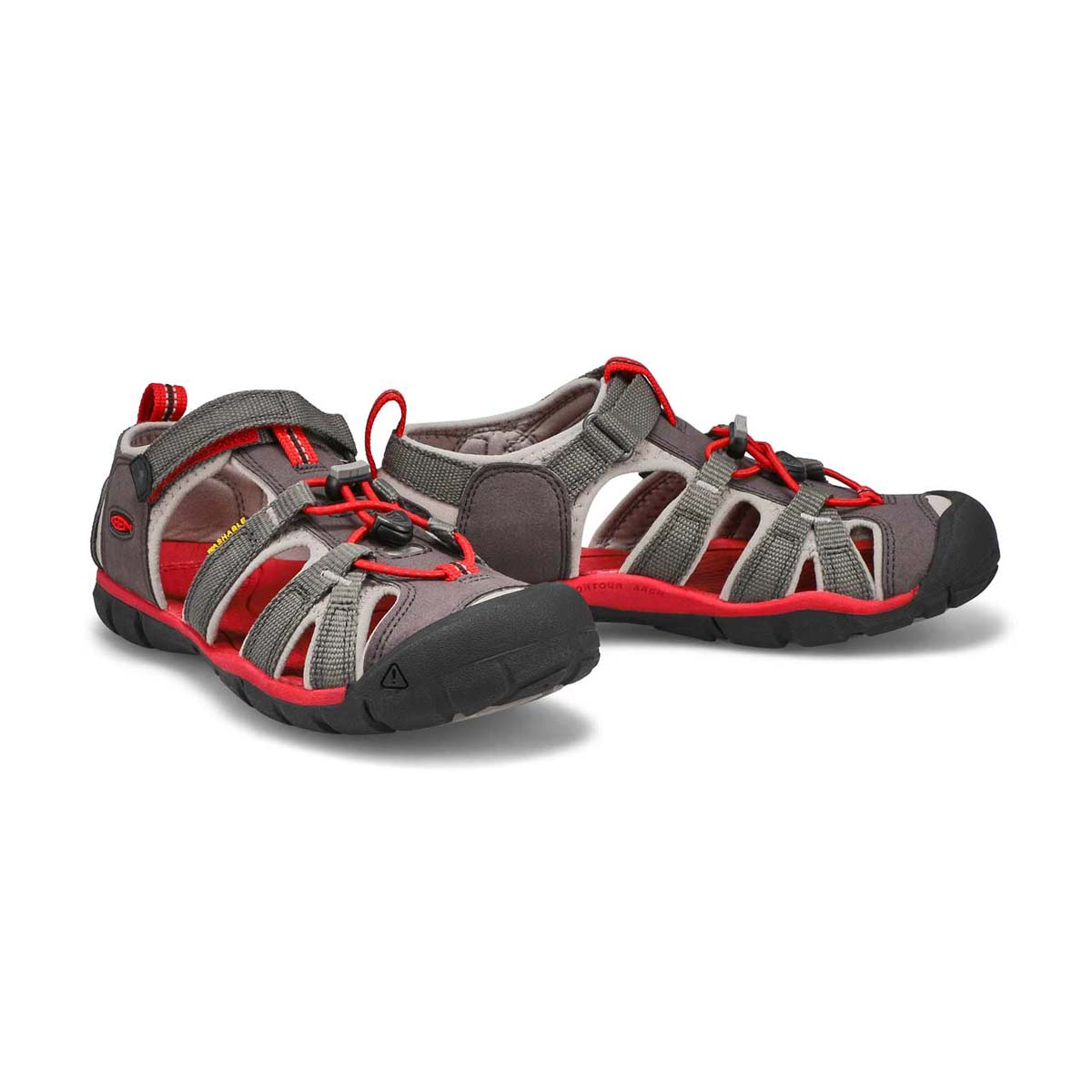 Boy's Seacamp II CNX Sport Sandal - Magnet/Red