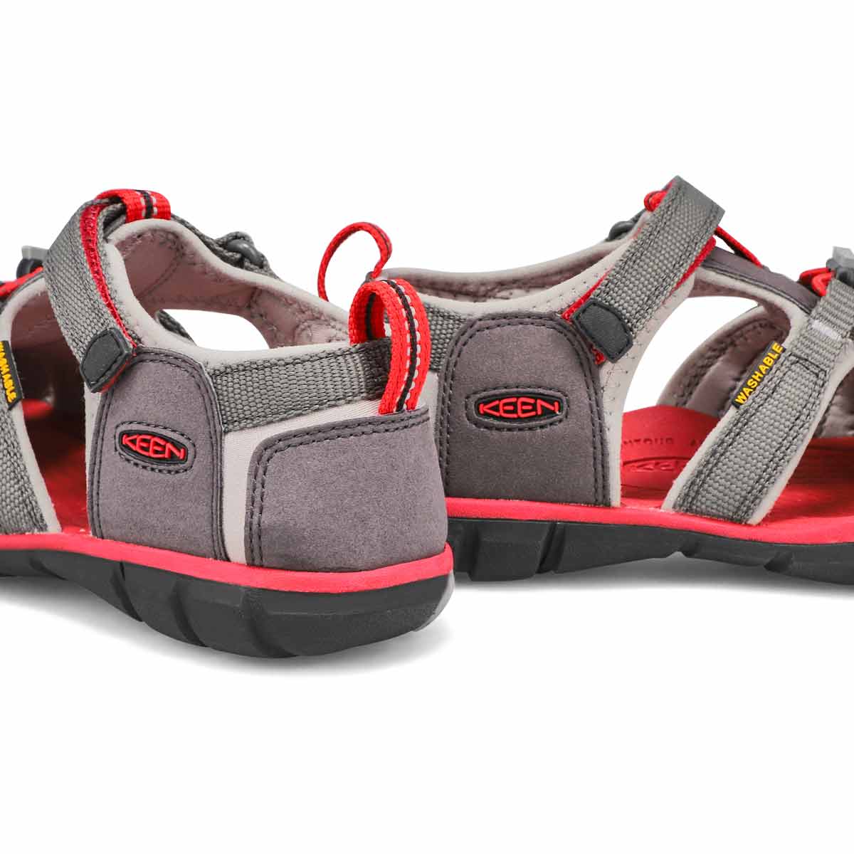 Sandales SEACAMP II CNX gris/rouge, garçons