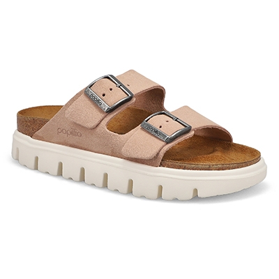 Lds Arizona Chunky Platform Narrow Sandal - Warm Sand