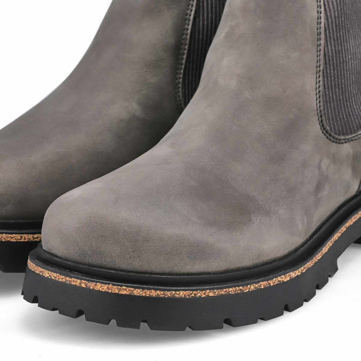 Botte Chelsea HIGHWOOD, nubuck graphite, femmes