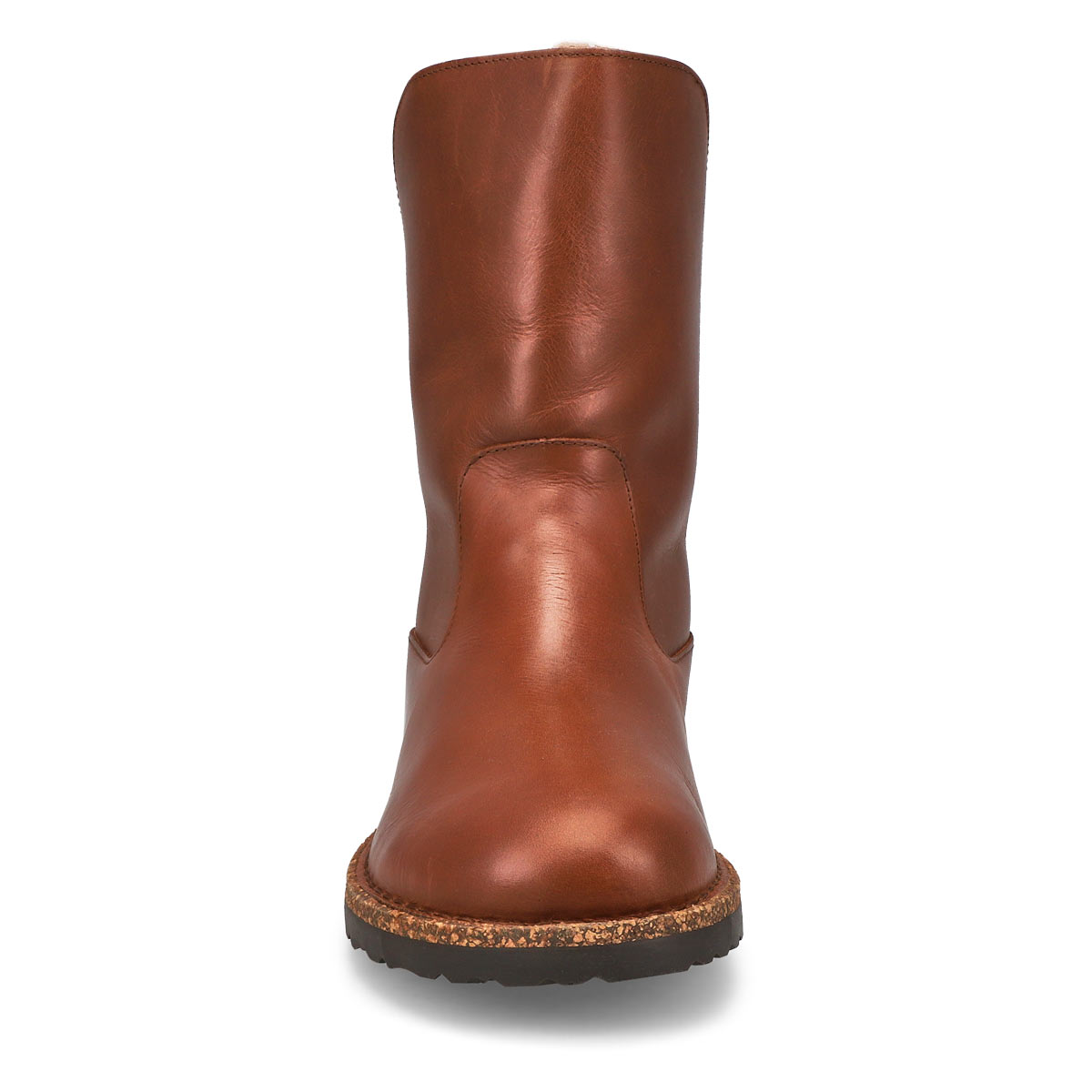 Botte en cuir et rason UPPSALA SHEARLING, cognac, femmes