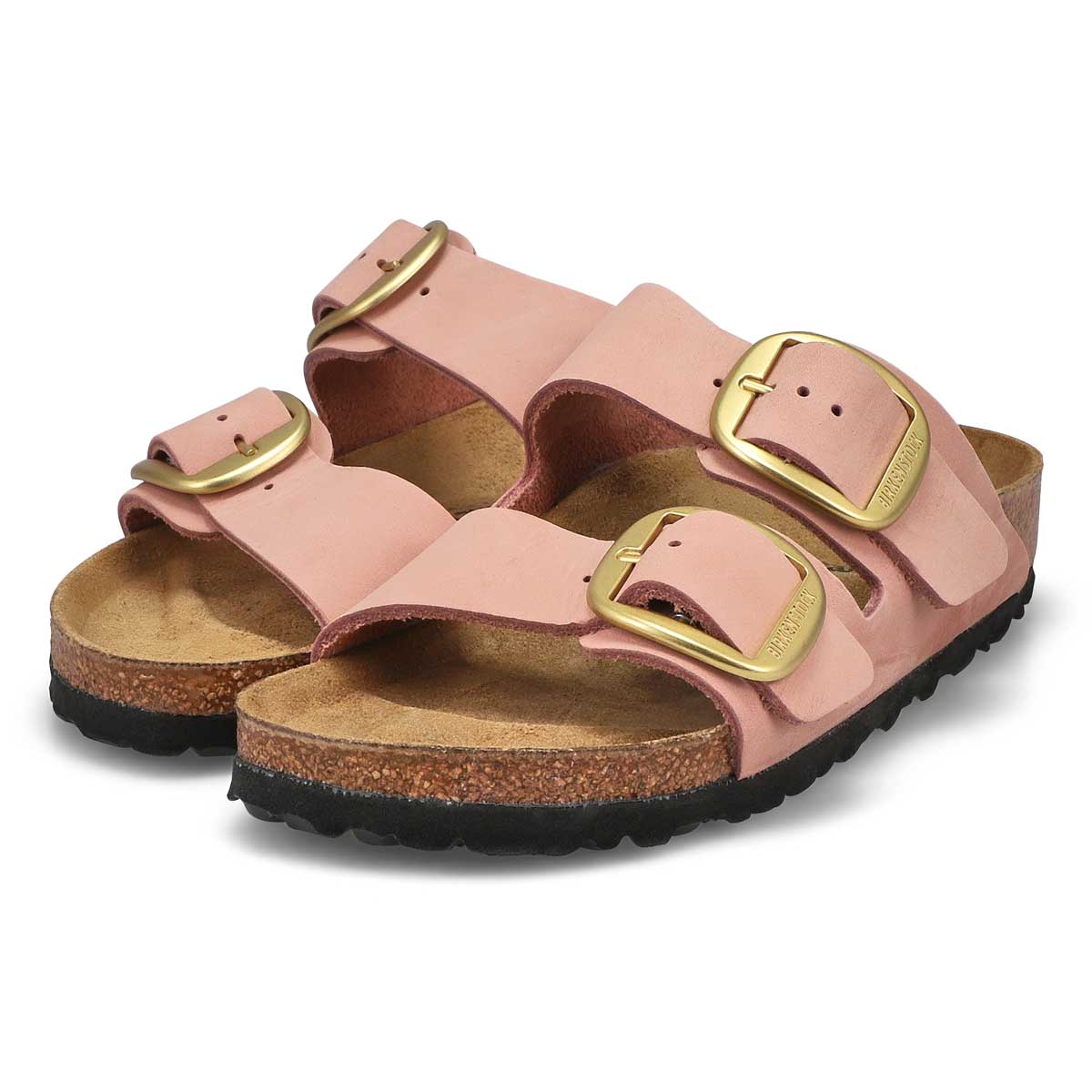 Women's Arizona Big Buckle Narrow 2-Strap Sandal - Soft Pink