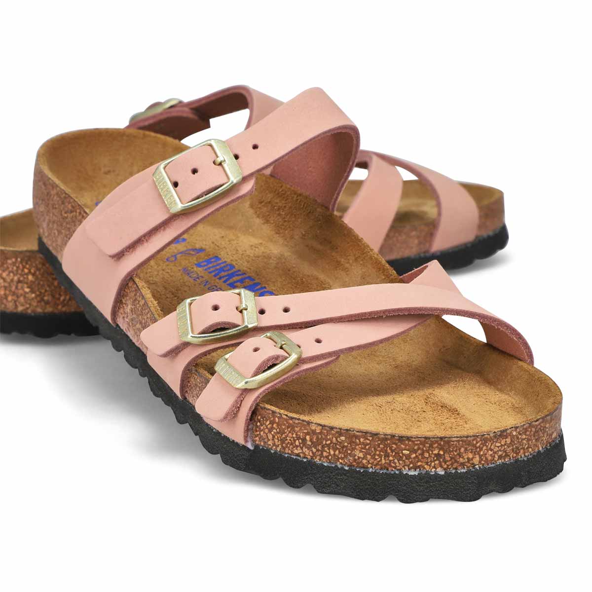 Women's Franca Nubuck Soft Footbed Sandal - Pink