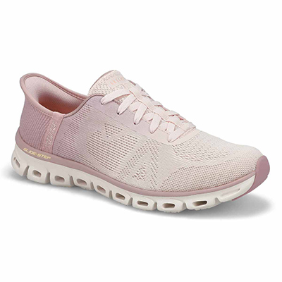 Lds Glide Step Excite Slip-Ins Sneaker - Mauve