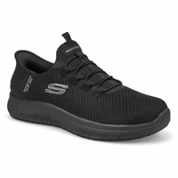 Women's Summits Slip Resistant Slip-Ins Wide Sneaker - Black
