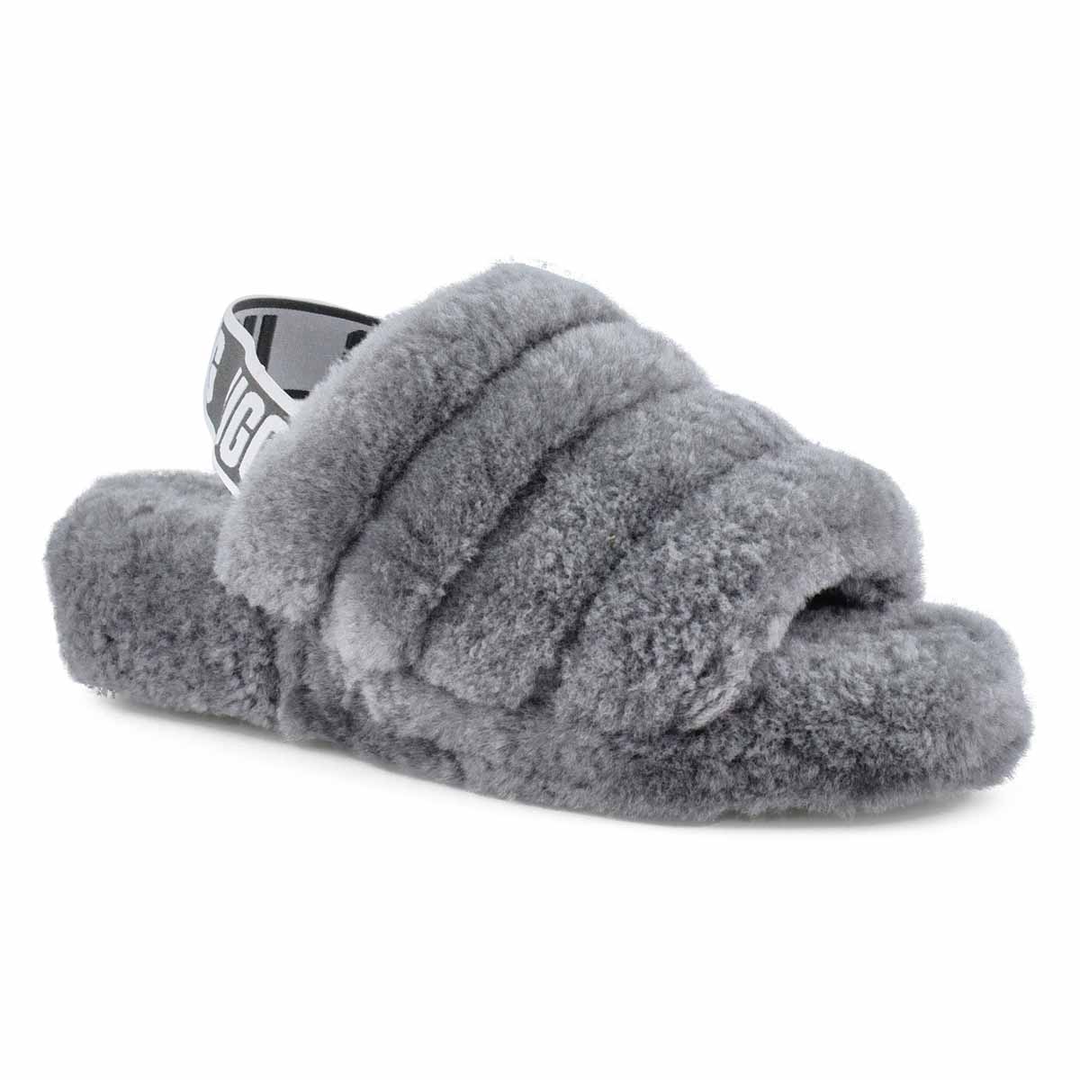 ugg slippers black and white