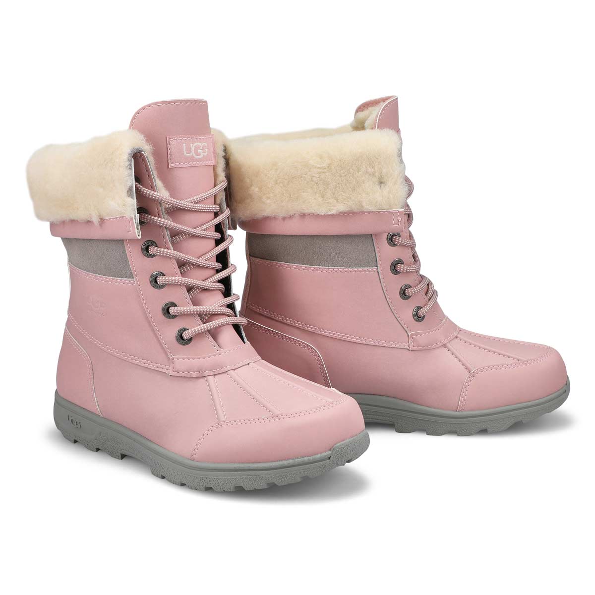 Girl's Butte II Cold Weather Rated Waterproof Winter Boot - Pink Crystal