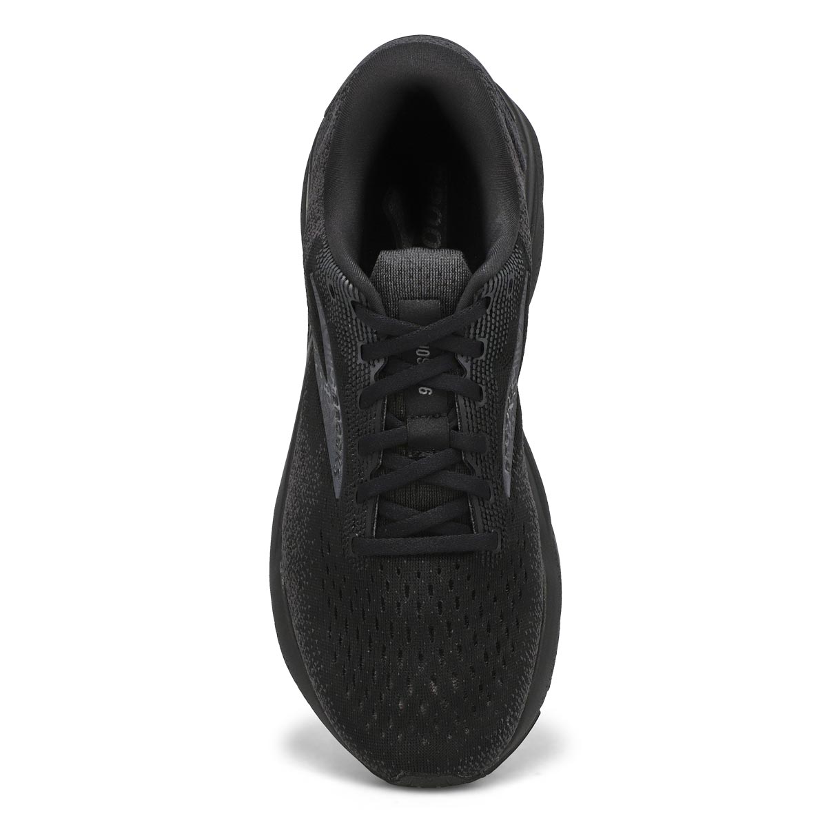 Men's Ghost 16 Lace Up Performance Sneaker - Black/Black/Ebony