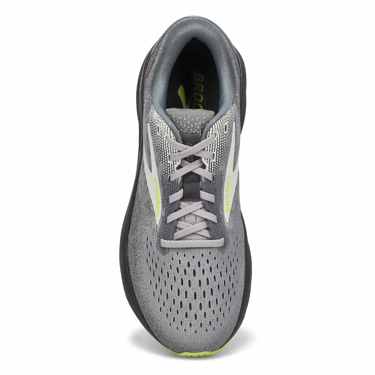 Men's Ghost 16 Lace Up Performance Sneaker - Primer/Grey/Lime