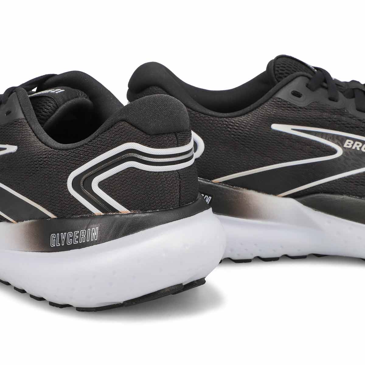 Men's Glycerin 21 Lace Up Performance Sneaker - Black/Grey/White