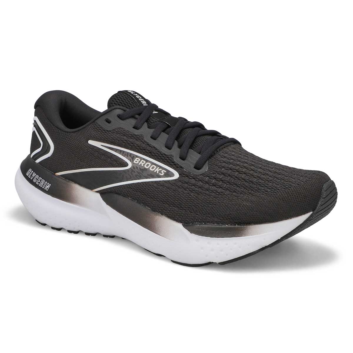 Men's Glycerin 21 Lace Up Performance Sneaker - Black/Grey/White