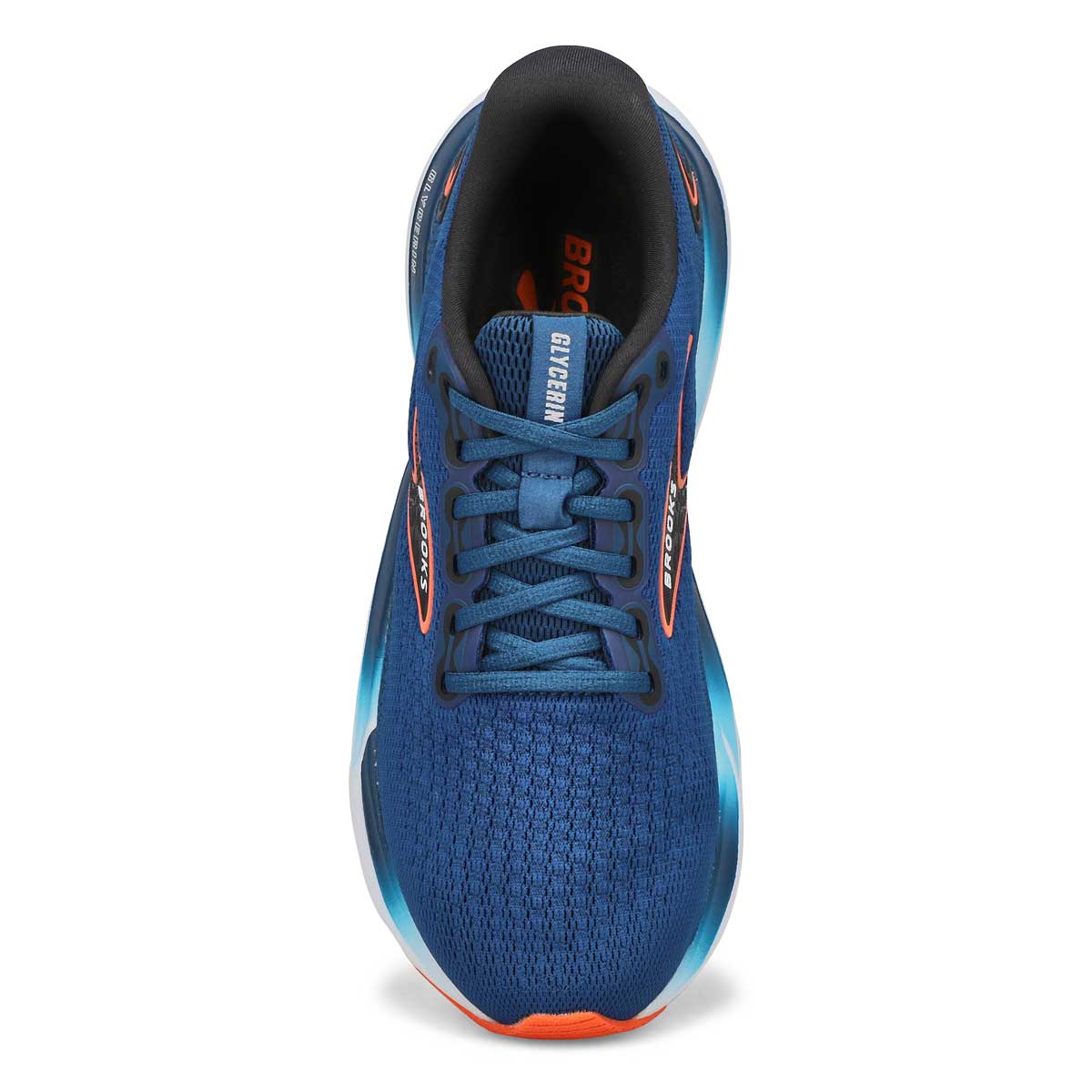 Men's Glycerin 21 Lace Up Performance Sneaker - Blue/Orange