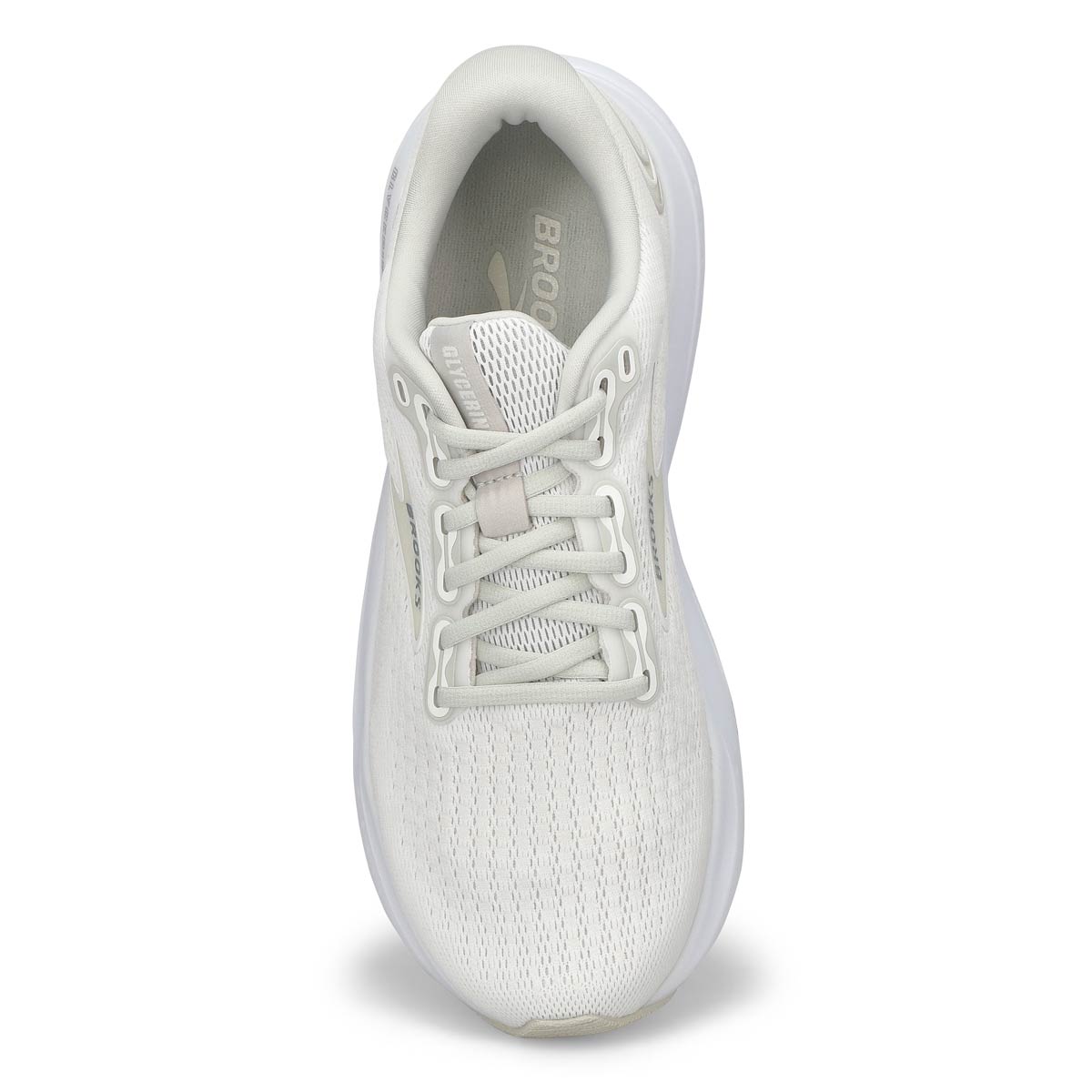 Baskets de performance à lacets GLYCERIN 21, blanc/blanc/gris, hommes