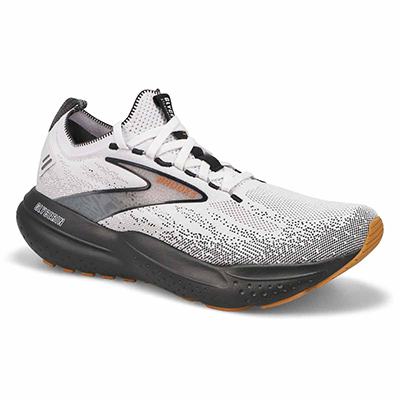 Baskets de performance à lacets Glycerin StealthFit 21, blanc/gris/noir, hommes