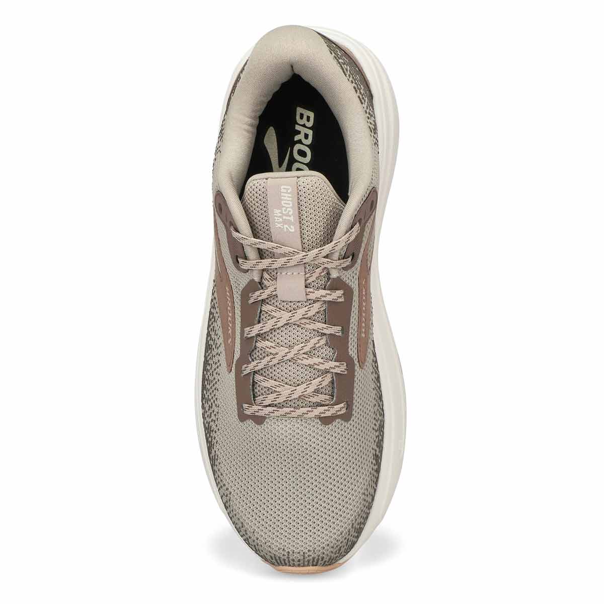 Men's Ghost Max 2 Lace Up Performance Sneaker - London Fog/Falcon/Coconut