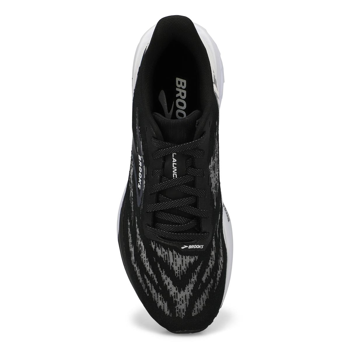 Men's Launch 11 Lace Up Performance Sneaker - Black/White