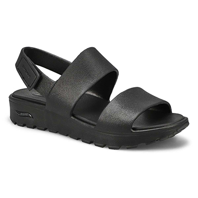 Lds Arch Fit Footsteps Sandal - Black/Black