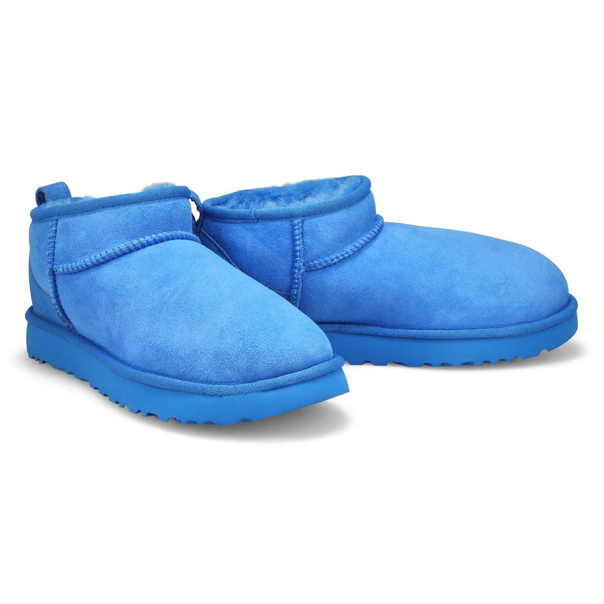 Blue mini ugg boots best sale