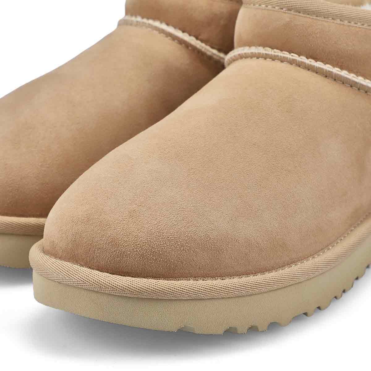 Women's Classic Ultra Mini Boot - Sand