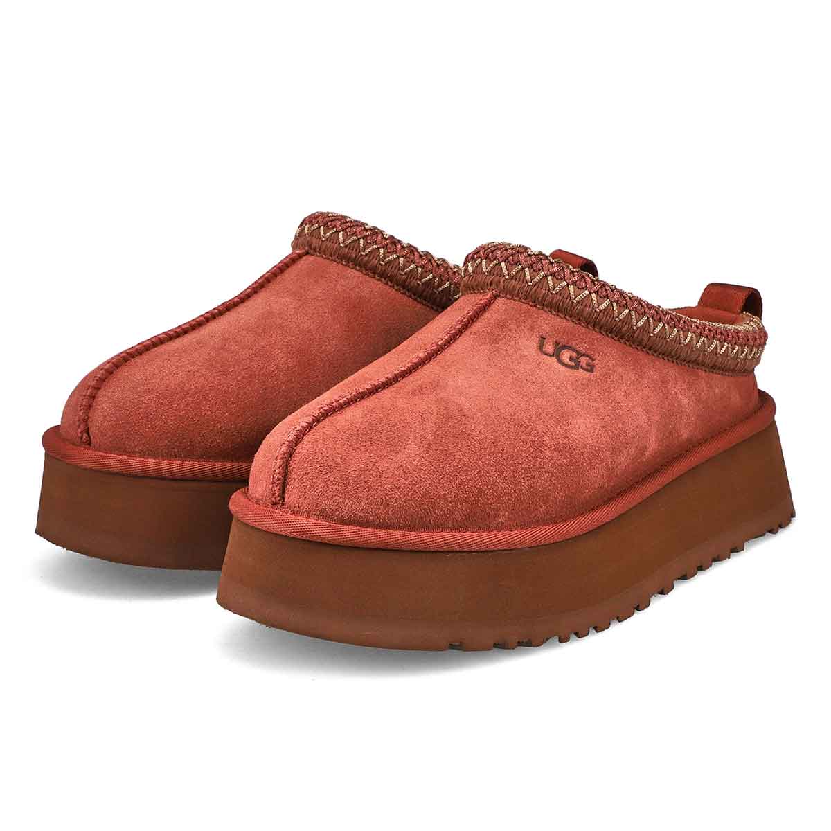 Women's Tazz Platform Slipper - Red Jasper