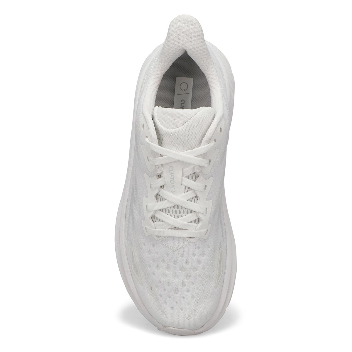 Women's Clifton 9 Lace Up Performance Sneaker - White/White