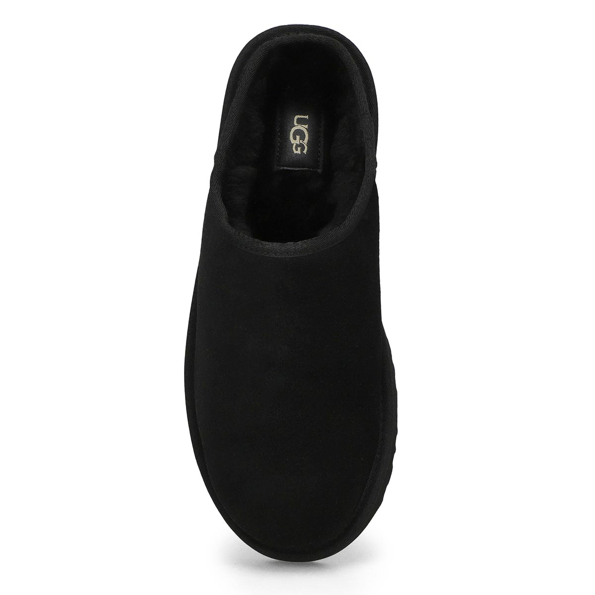 Men's Classic Slip-On Sheepskin Slipper - Black