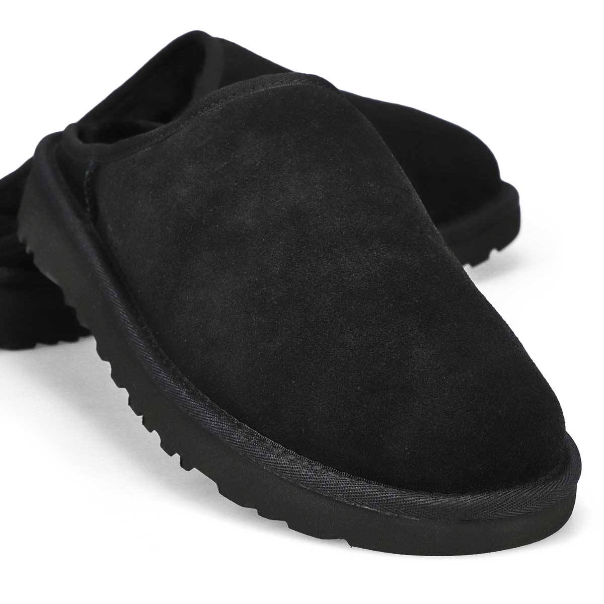 Men's Classic Slip-On Sheepskin Slipper - Black