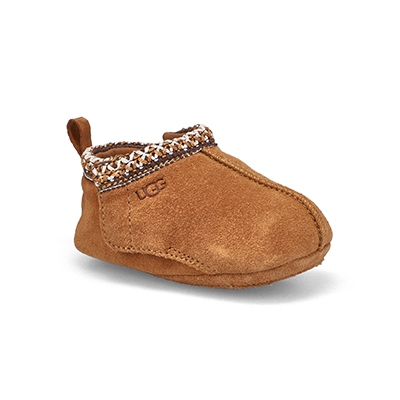 Inf Tasman Bootie Slipper - Chestnut