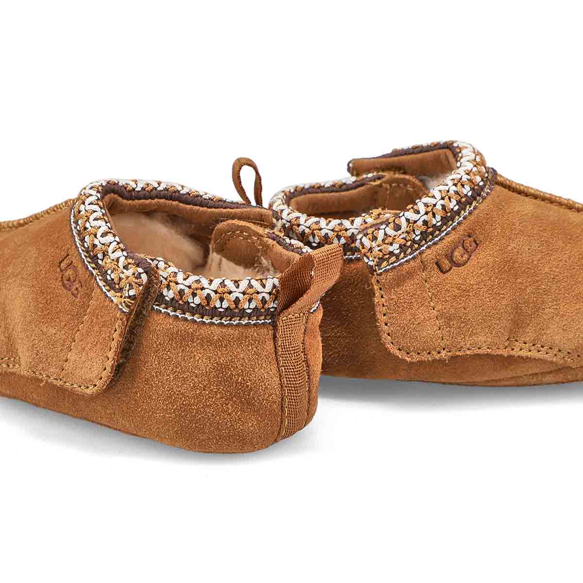 Infant's Tasman Bootie Slipper - Chestnut