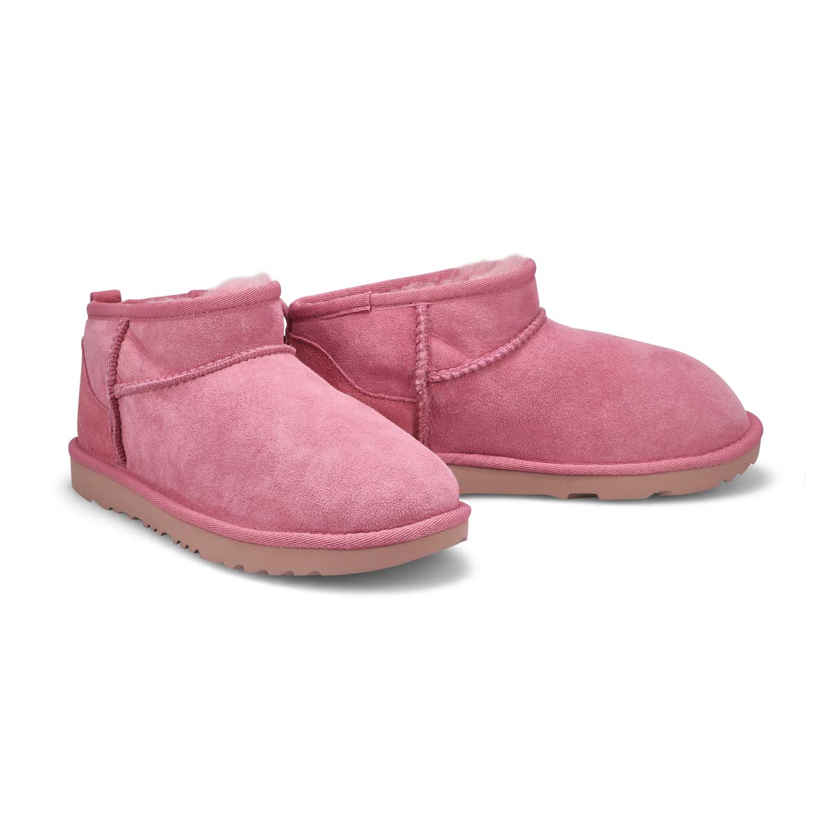 Girl's Classic Ultra Mini Sheepskin Boot - Dusty Orchid