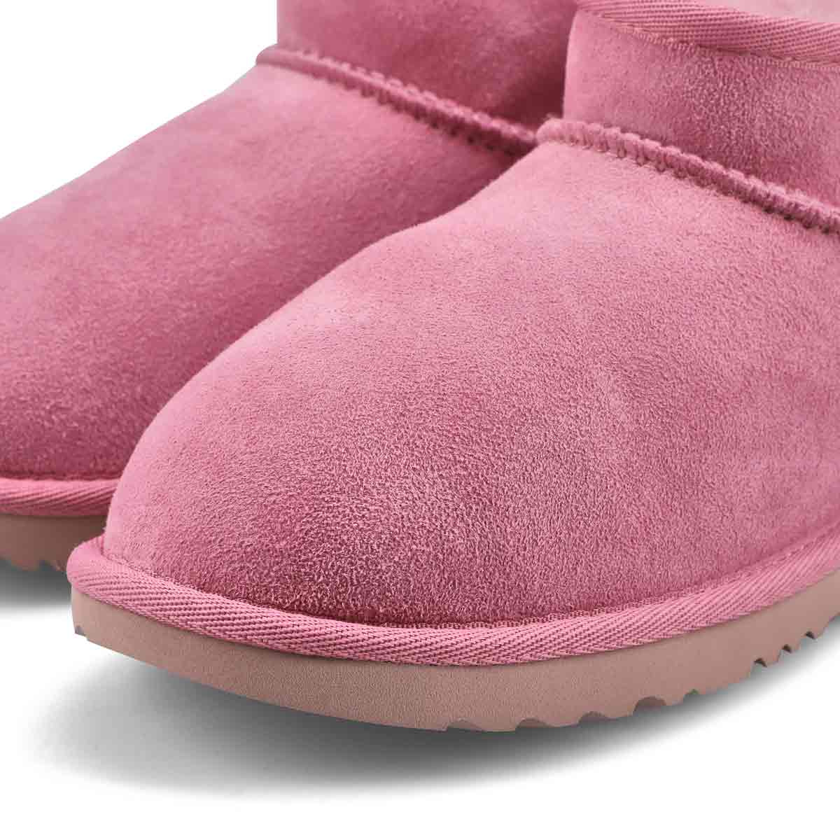 Girl's Classic Ultra Mini Sheepskin Boot - Dusty Orchid