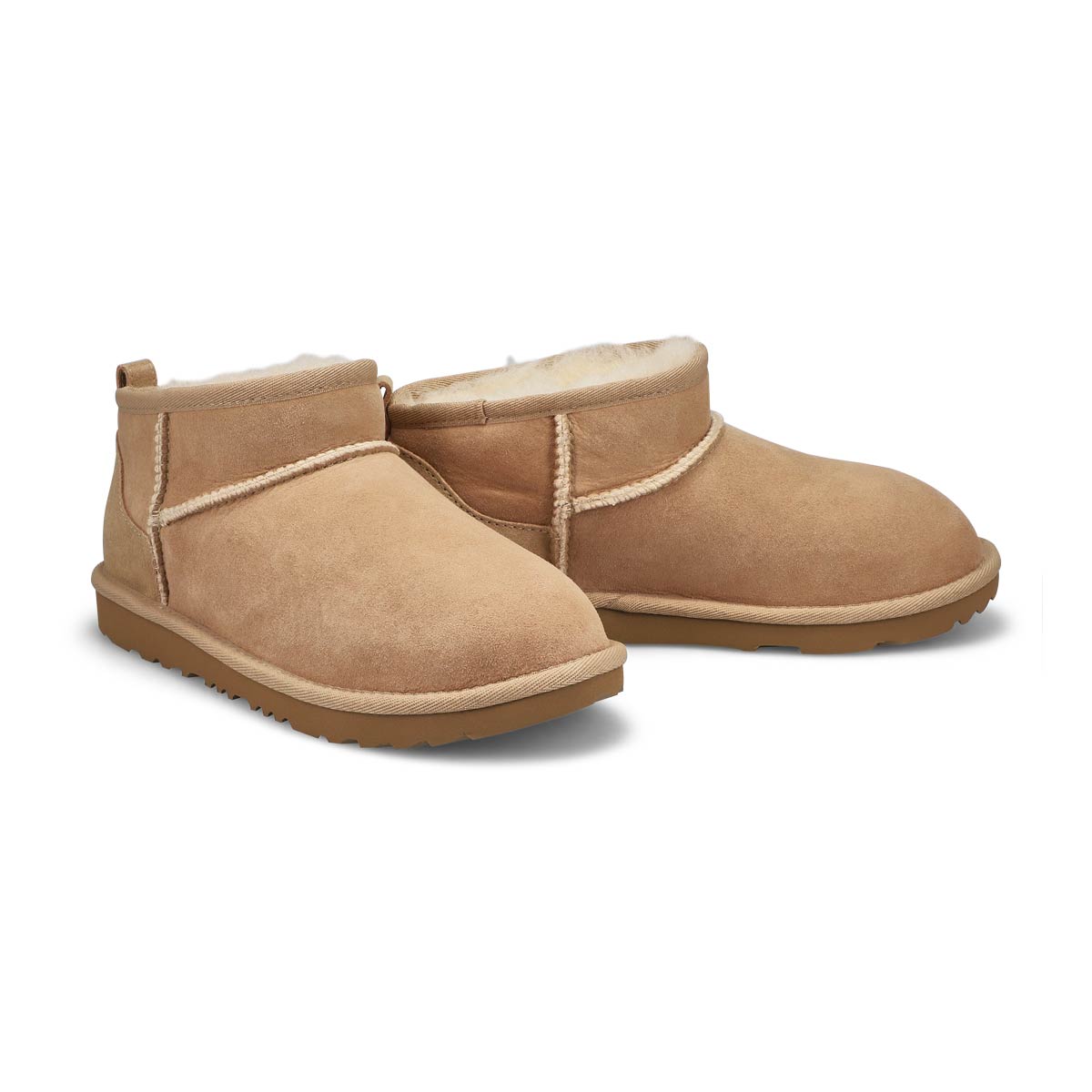 Girl's Classic Ultra Mini Sheepskin Boot - Sand