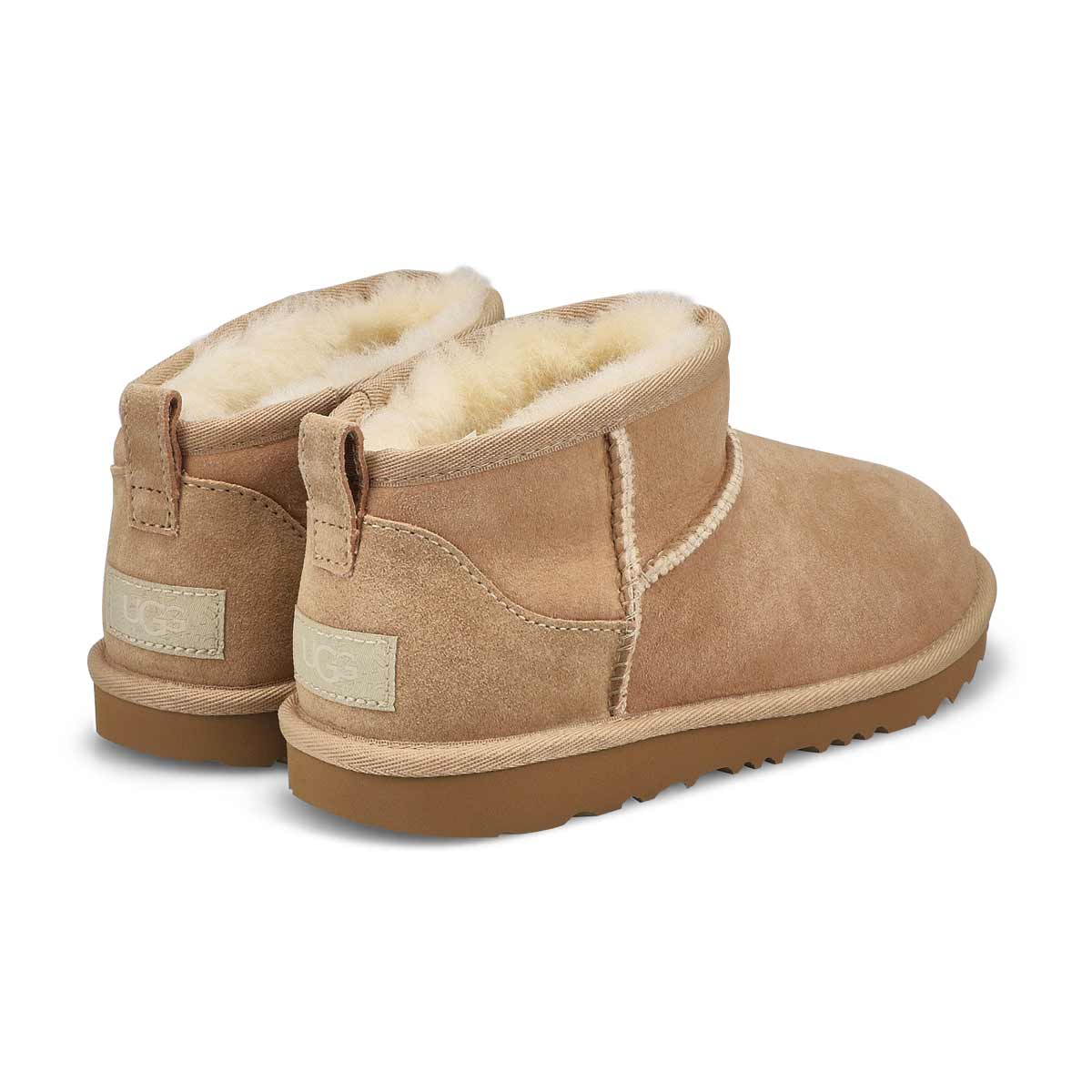 Girl's Classic Ultra Mini Sheepskin Boot - Sand