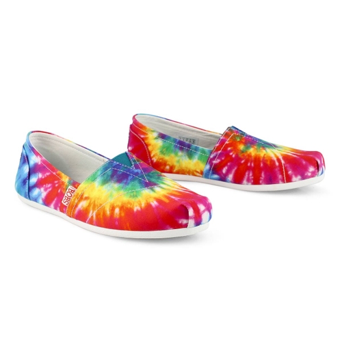 tie dye bobs shoes