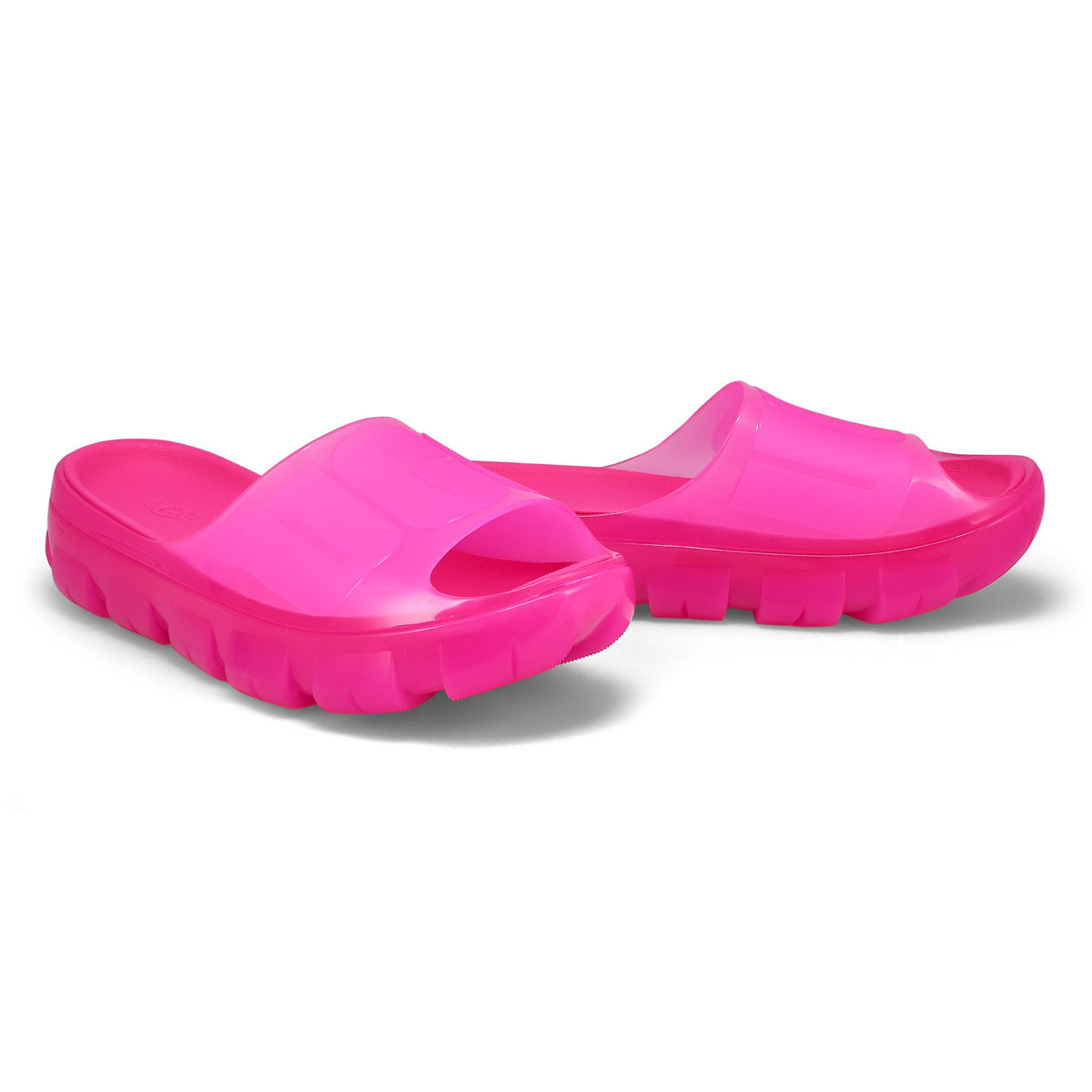 UGG Women's Jella Slide Sandal - Dragonfruit | SoftMoc.com