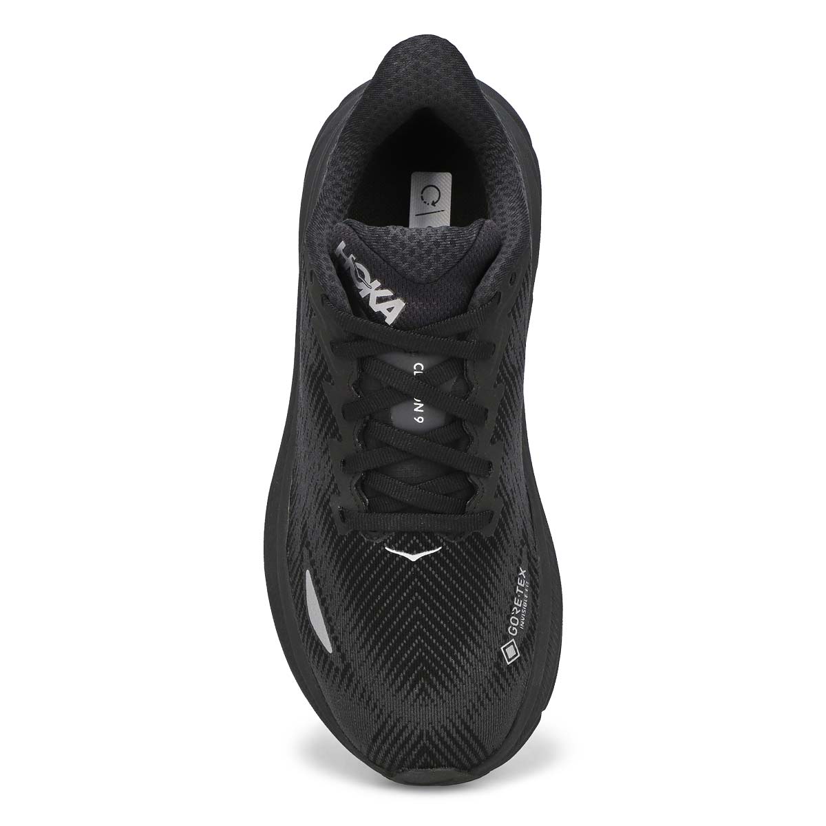 Women's  Clifton 9 GTX Weatherproof Performance Sneaker - Black/Black