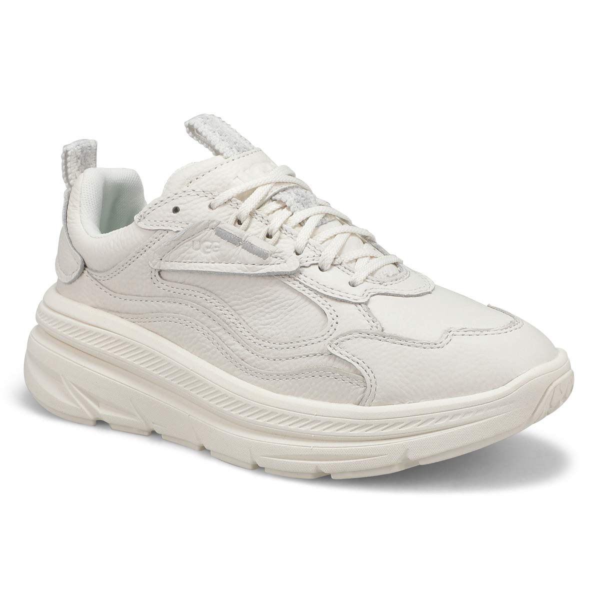 UGG Women's CA1 Lace Up Sneaker -White | SoftMoc.com