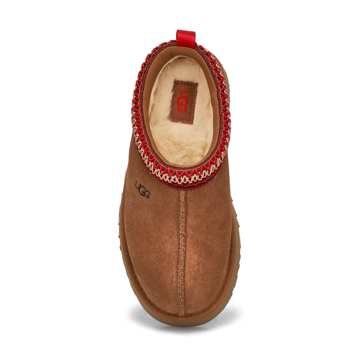 Kid's Tazz Platform Slipper - Chestnut