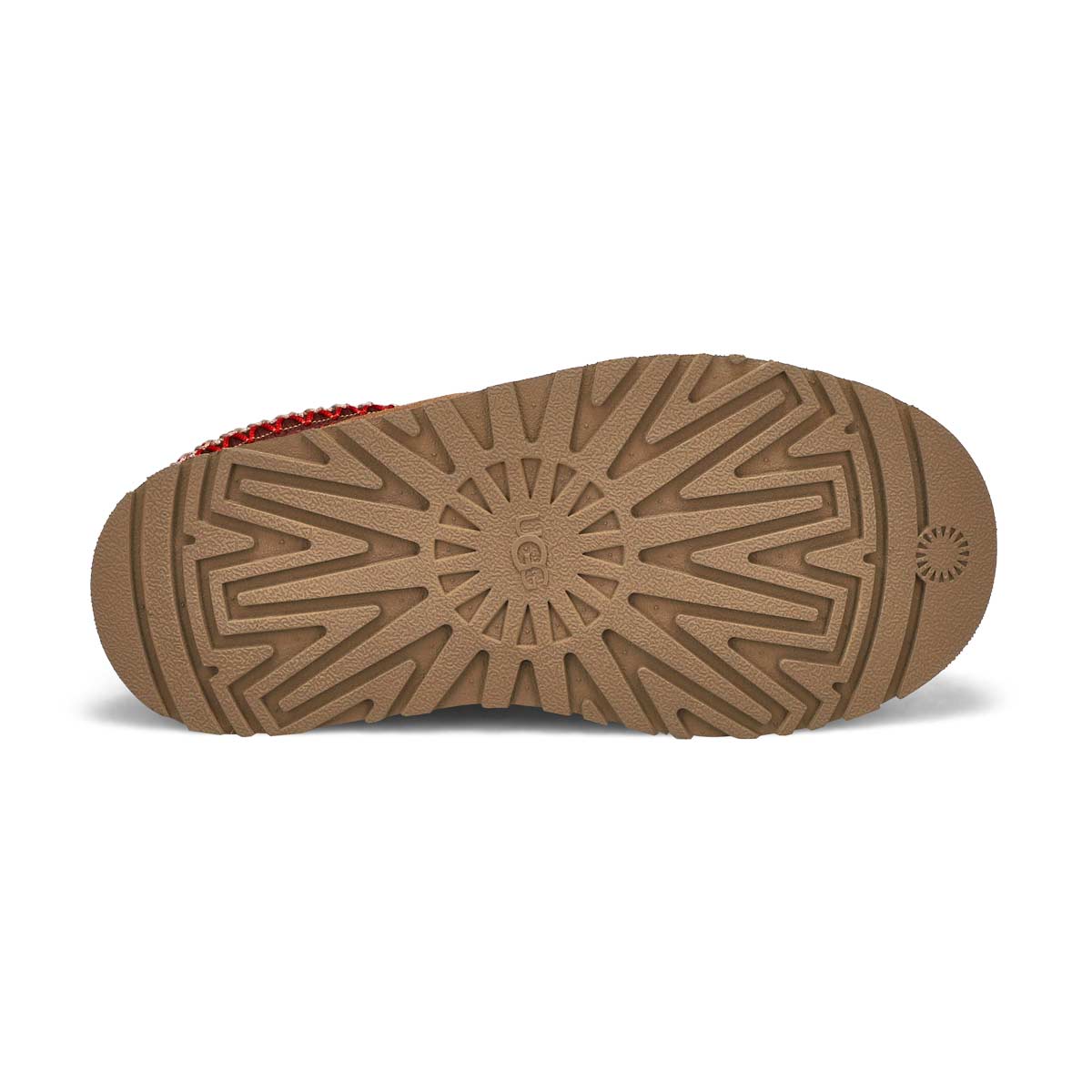 Kid's Tazz Platform Slipper - Chestnut