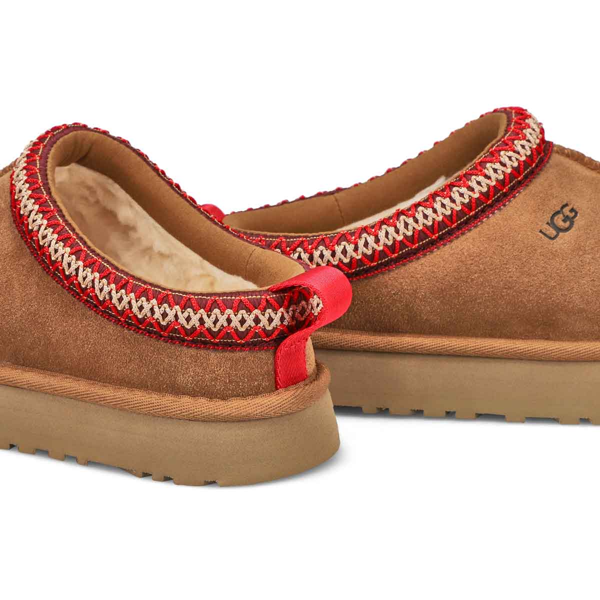 Kid's Tazz Platform Slipper - Chestnut