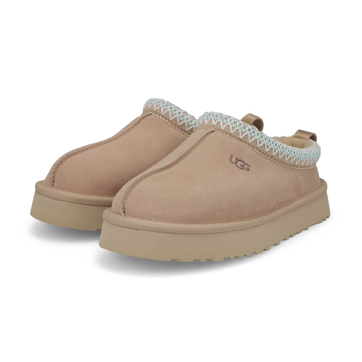 Kid's Tazz Platform Slipper - Sand