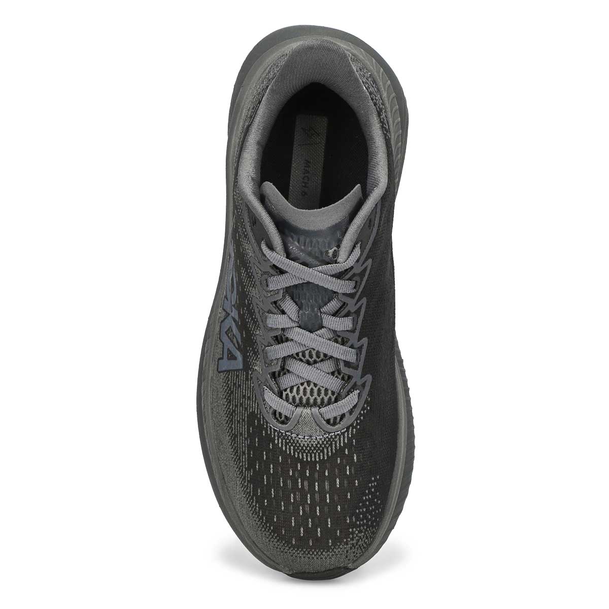 Women's Mach 6 LA Lace Up Performance Sneaker - Black/Black