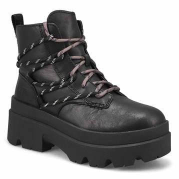 Botte plateforme à lacets BRISBANE LACE UP, noir, 