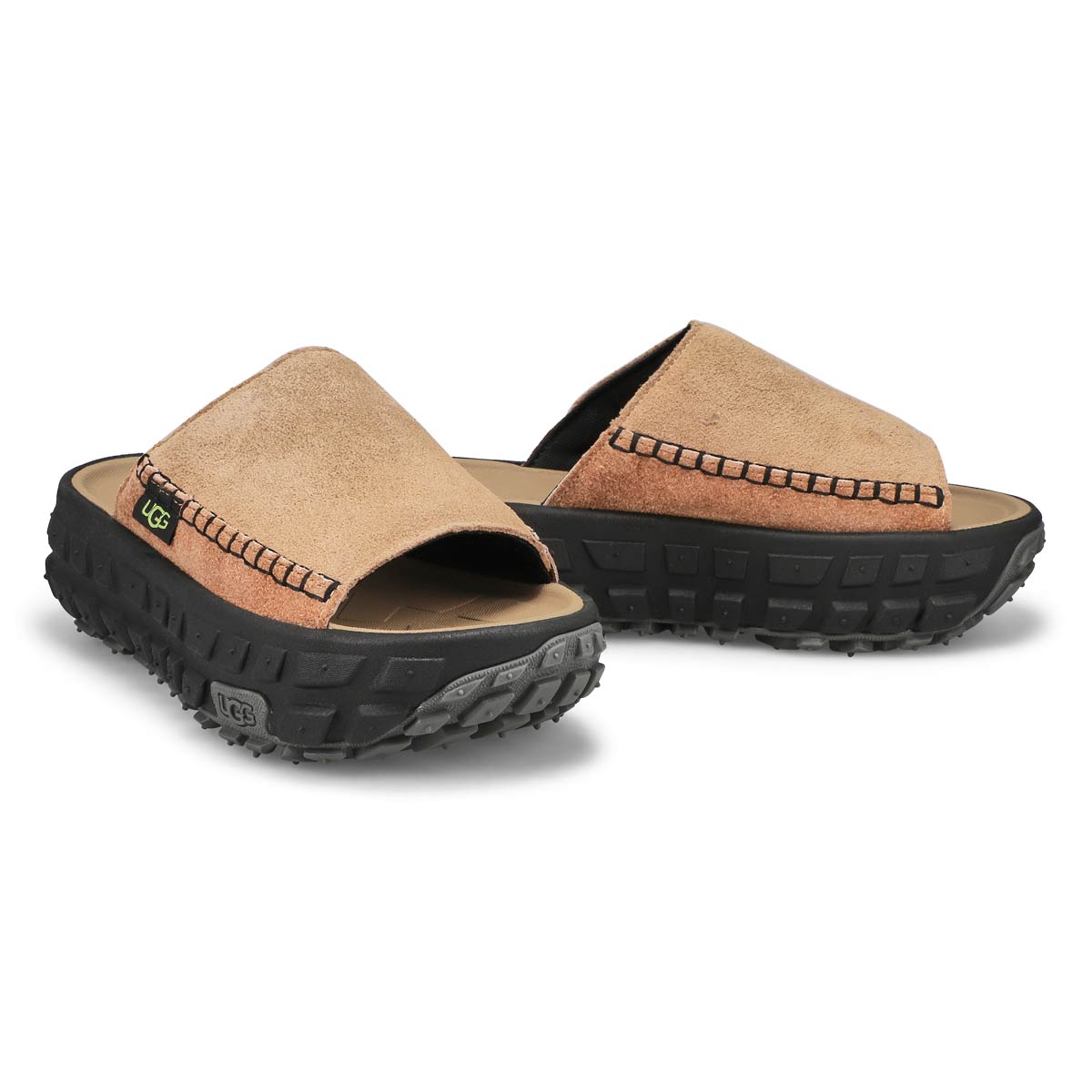 Sandale plateforme VENTURE DAZE SLIDE, sable/noir, femmes