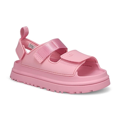 Grls GoldenGlow Platform Sandal - Pink Jade