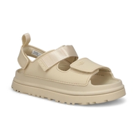 Girls' GoldenGlow Platform Sandal - Sea Salt