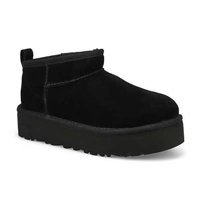 Botte mouton Ultra Mini Platform, noir, filles