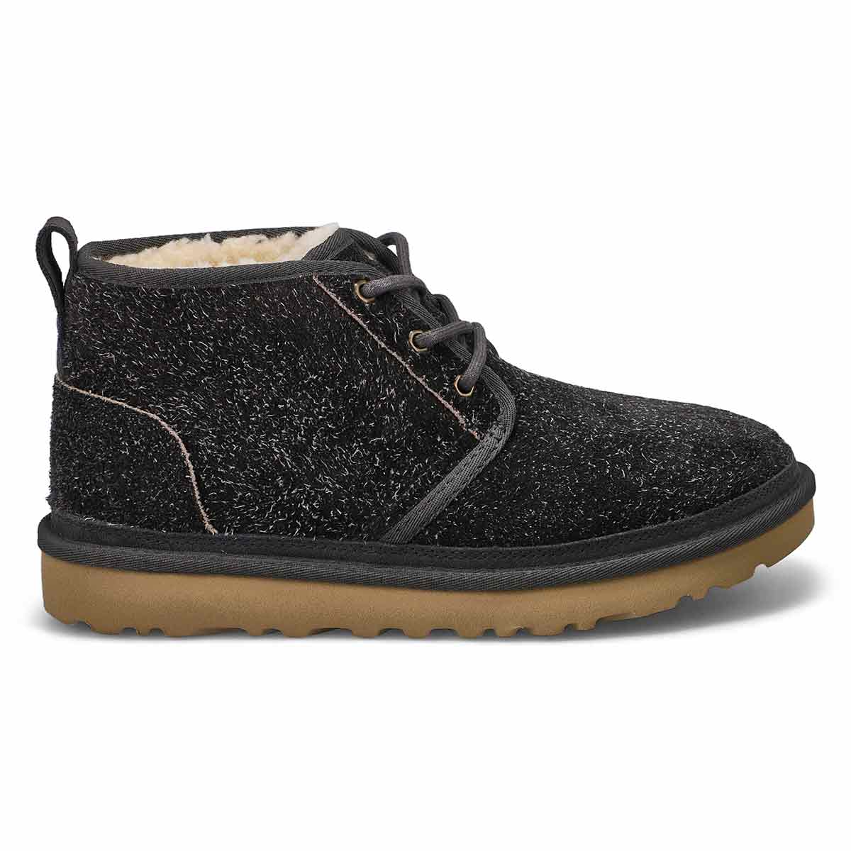 Men's Neumel Shaggy Suede Chukka Boot - Dark Grey