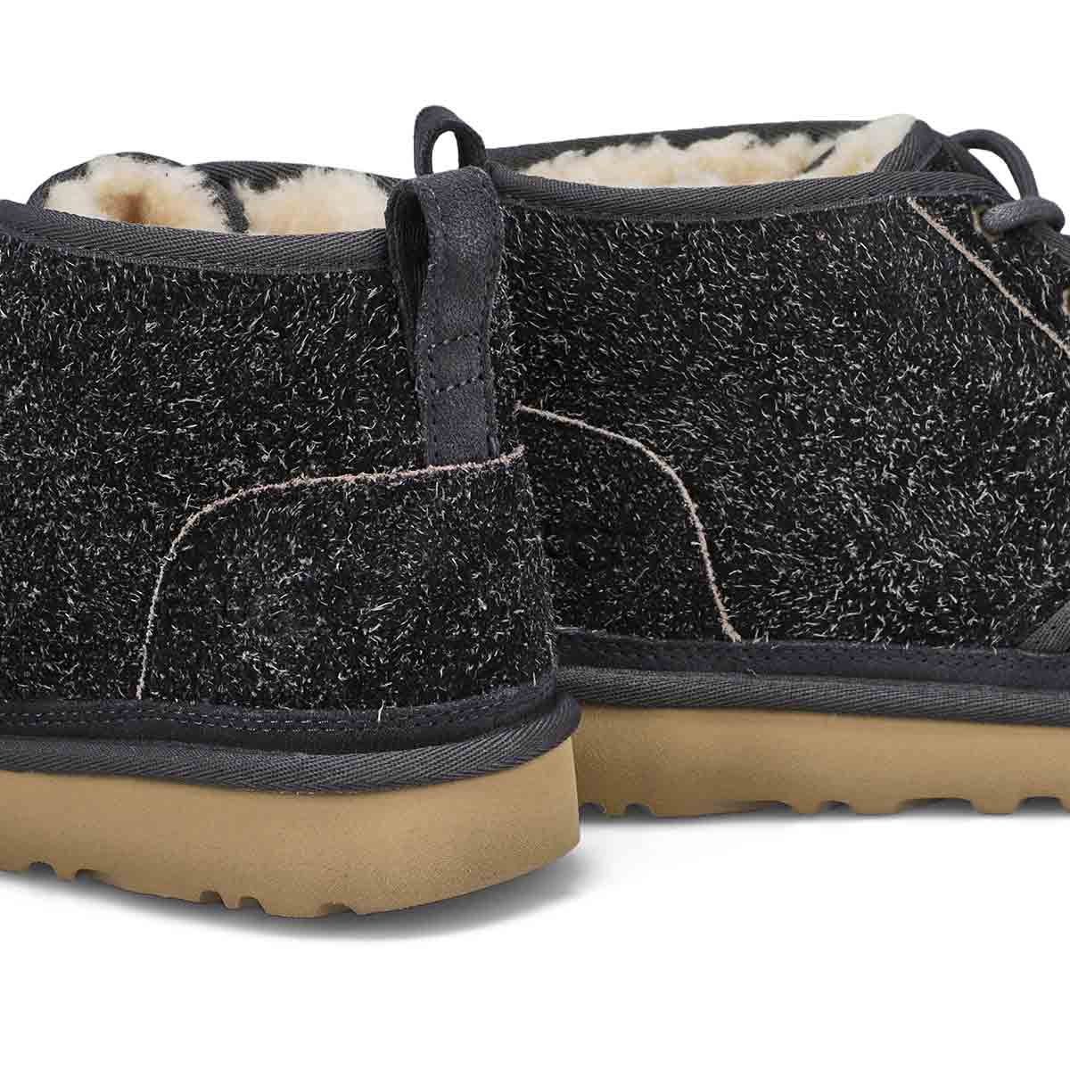 Chukkas NEUMEL SHAGGY SUEDE, gris foncé, hommes